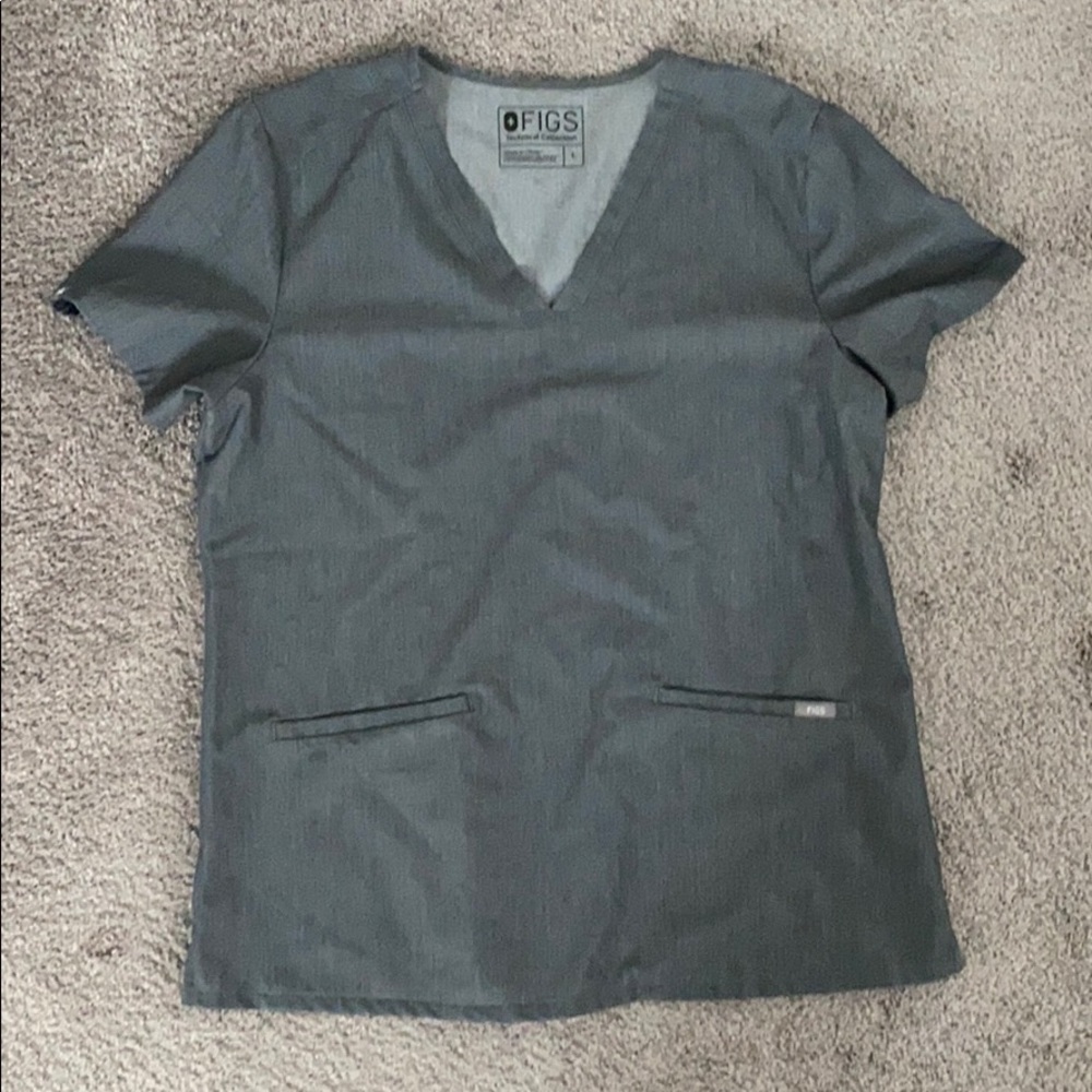 Figs Casma 3 pocket scrub top